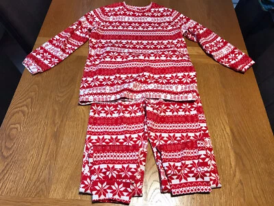 £1.50 • Buy Girls Christmas Fine Knit Pyjamas Age 8 Years