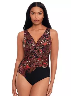 NEW Miraclesuit Shapewear Kashmir Traveler  Slimming Swimsuit Costume 6537762 • £90