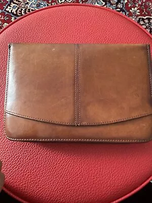 Vintage Bond Street Leather Business Day Planner Organizer Briefcase Canada • $30