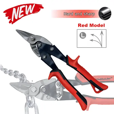 Automatic Aviation Tin Snips Silverline Left Cut Metal Cutter Shears Scissors US • $10.99