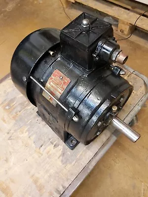 3 Phase Electric Motor 230 / 420 Volts  5.6/3.25 Amps 1420 Revs • £50