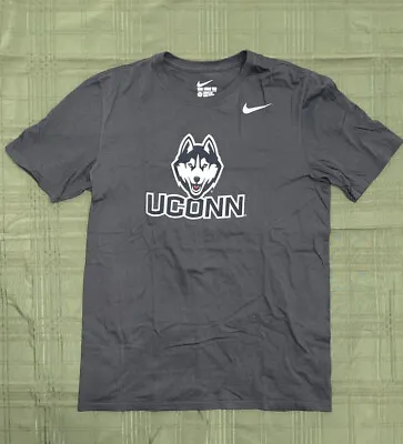$12.98 • Buy UNIVERSITY CONNECTICUT UCONN HUSKIES NIKE Shirt Mens Medium Short Sleeve Black