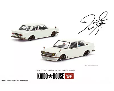 Kaido House Mini GT #041 Datsun 510 Street Tanto By Daniel Wu V1 1:64 • $34.99