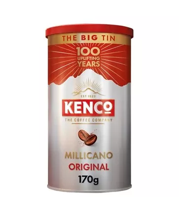 KENCO ORIGINAL MILLICANO WHOLEBEAN INSTANT COFFEE 170g X 1 • £17.82