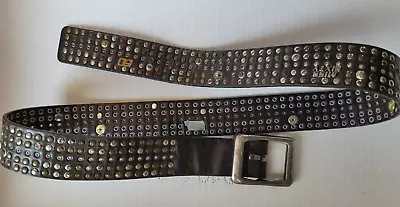 Belt Miss Sixty Studded Size (L) Brown Belt(Belt-4-M-6) • $22.07