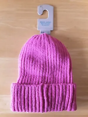 £1.99 • Buy Ladies Warm Pink Hat (bnwt)