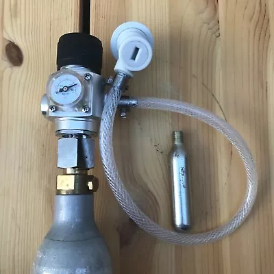 £70 • Buy CO2 Mini Gas Regulator Soda Stream Adapter Corny Cornelius Keg Charger Ball Lock