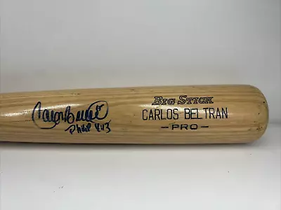 Royals Mets Carlos Beltran Signed Big Stick Pro Baseball Bat • $499.99