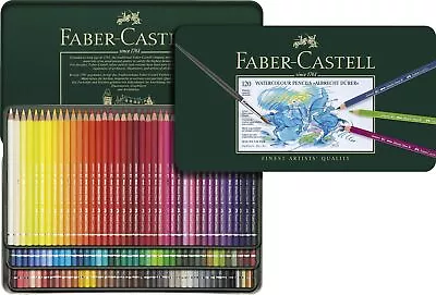 Faber-Castell Albrecht Durer 120 Watercolor Pencil Set Tin 117511 • $176.17