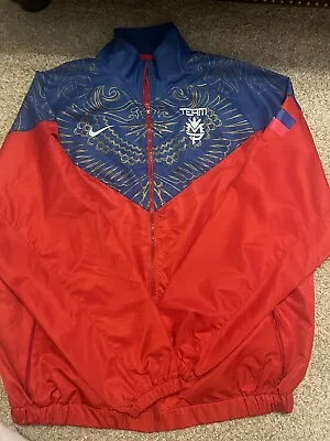 Nike Team Manny Pacquiao Windbreaker Jacket Mens 2XL Boxing Collab RARE USED • $150