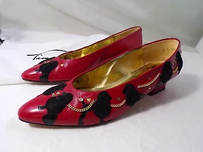 $49.99 • Buy Zalo Poodle Shoes Women's Size 9 1/2 AA, Low Heels In Dust Bag.