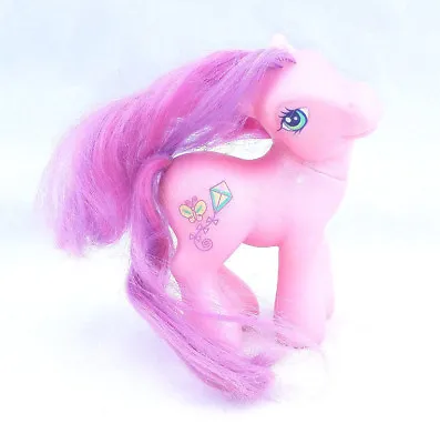 2002 My Little Pony Skywishes Pink Purple Hair Butterfly Kite G3 Mlp • $7.94