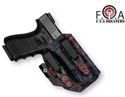  Ultra Body  Hug Red Splash Camo Holsters Inside The Waistband With  Claw IWB • $70