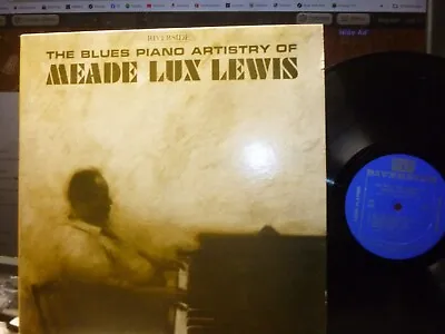 MEADE LUX LEWIS  The Blues Piano Artistry Of  LP  NM/NM Stereo Deep Groove 1961 • $13.50