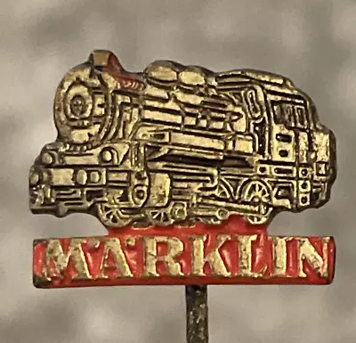 Marklin Model Trains Engine Toy Hobby German Logo Emblem Vintage Stick Lapel Pin • $28.09