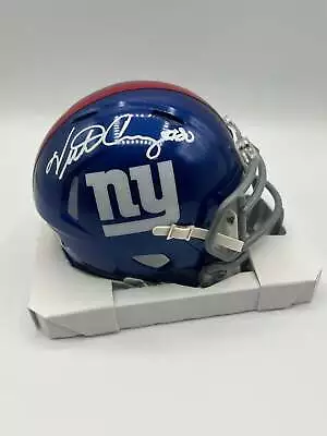 Victor Cruz Autographed NY Giants Speed Mini Helmet (Beckett) • $194.35