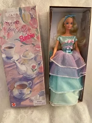 1997 Avon Spring Tea Party Barbie Special Edition An Avon Exclusive. #3 NRFB • $18