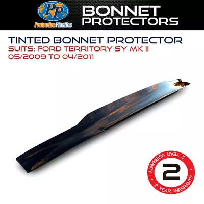 Tinted Bonnet Protector Fits Ford Territory SY MK II 05/2009 - 04/2011 4x4 4WD • $116.99