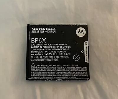 Motorola Genuine BP6X BatteryfFor Motorola Phone SNN5843A • $7.47