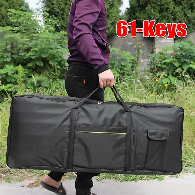 61-Key Keyboard Electric Piano Padded Case Gig Bag Waterproof For Casio Yamaha • $29.99