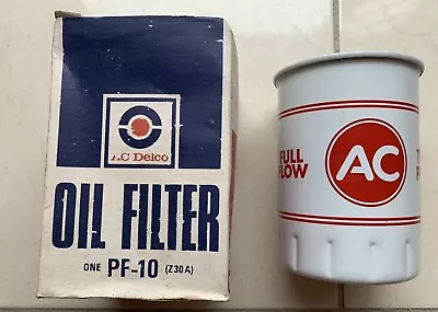 Holden NOS PF-10 Oil Filter AC Delco EH HD HR HK HT HG HQ HJ HX HZ Torana GTR • $55