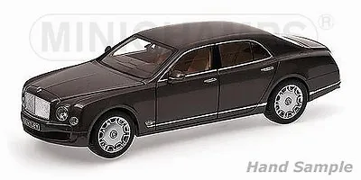 Minichamps 2010 Bentley Mulsanne Brown Color 1:18 Hard To Find* • $399