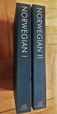Learn NORWEGIAN Language Full Audio Course-Vol. 1-2 On 32 CDs By Pimsleur Gold • £72.77
