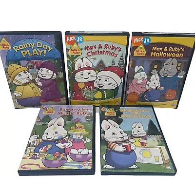 Max & Ruby Nick Jr Animated Children Shows DVDs Lot Of 5 • $20.99