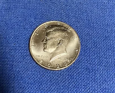 2022 P Kennedy Half Dollar - BU From Mint Roll • $2