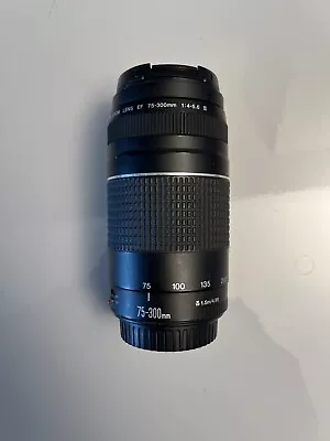 Canon EF 75-300mm F/4-5.6 III Lens • £75