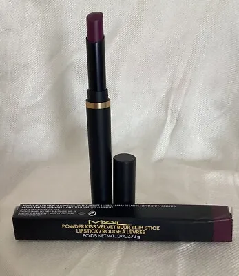 MAC Powder Kiss Blur Slim Stick Lipstick*** WILD REBEL/shade 881***BNIB • $15.99