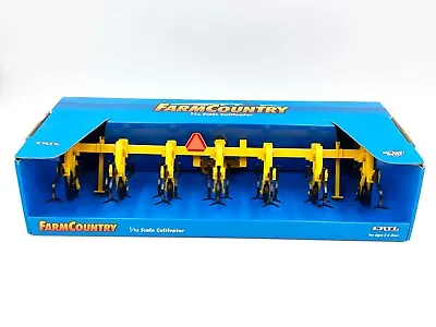 1/16 Scale Mounted Cultivator Minneapolis Moline Yellow • $29.95