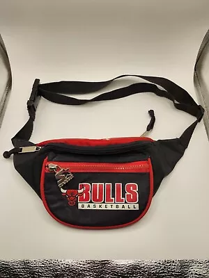 NBA Chicago Bulls Starter Fanny Pack Belt Bag Jordan RARE Vintage Great Cond • $249.99