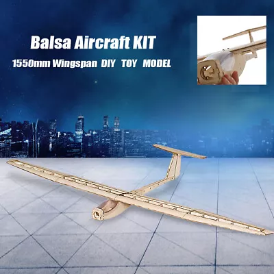 Dancing Wings Hobby F1501 Balsa RC Airplane Aircraft Plane 1550mm Wingspan KIT • $121.74