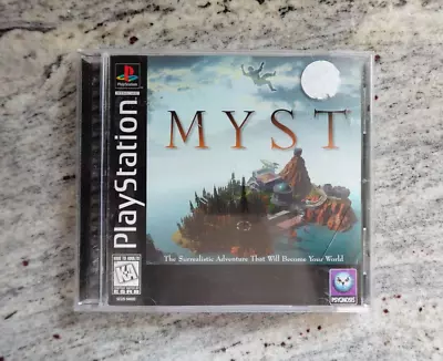 Myst (Sony PlayStation 1 1996) - CIB With Reg Card - Tested - Free Shipping • $29.95