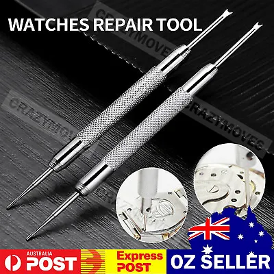 Watch Band Repair Tool Kit Spring Bar Pins Link Remover Tools Watchmakers • $3.91