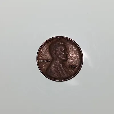 1956 D Wheat Penny Extremely Rare Error On The Rim  L  In Liberty Raised Rim • $500
