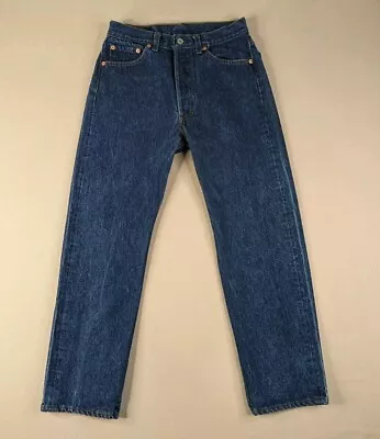 Vintage Levis 501xx Jeans Adult 27x27 Button Fly USA Made* • $58.88