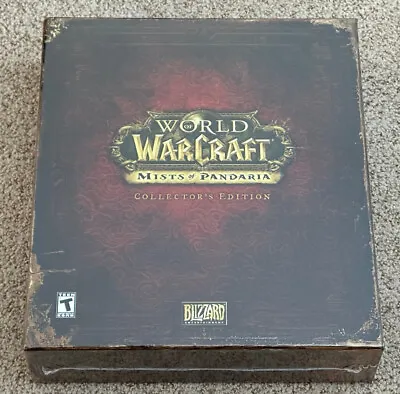 NEW World Of Warcraft MISTS OF PANDARIA Collector's Edition SEALED • $384.95