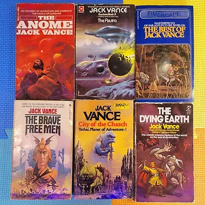 Jack Vance Vintage Science Fiction & Fantasy - The Dying Earth - Buy 1 2 +! • £5.58