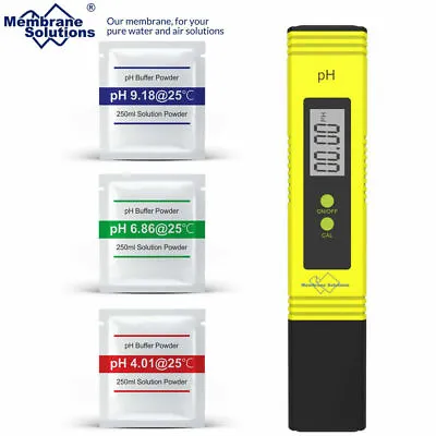 PH Meter For Water Hydroponics Digital PH Tester Pen 0.01Hi-Accuracy Pocket Size • $8.99