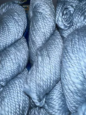 Mirasol Yarn - Hapi - #1111 Sky Blue 100% Tanguis Cotton 100g. 132 Yards. • $6.50