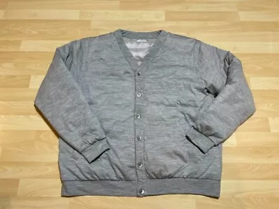$149.99 • Buy Nanamica Men's Wool Down Cardigan Gray Size XL