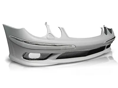 E55 ANG Sport Look Front Bumper For Mercedes W211 2002-2006 With Fog Lights • $548.42