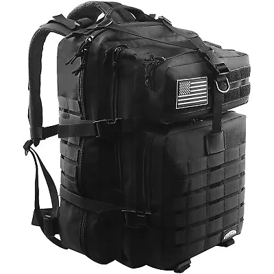 45L Military Tactical Backpack 3 Day Molle Assault Pack Large Army Bug Rucksack • $25.99