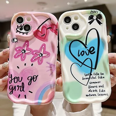 For Iphone Samsung Xiaomi Case New Graffiti Shockproof Cover Phone Protect Shell • £2.39