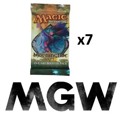 Magic The Gathering Morningtide X7 English Booster Pack Factory Sealed • $210