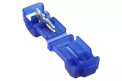 50 Pack 14-16 Gauge Blue T-Tap Wire Clip Connector Terminals • $5.99