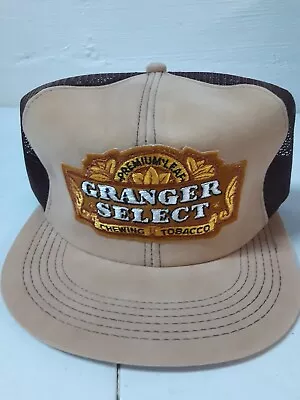 Granger Select Chewing Tobacco Trucker Hat Mesh Snapback   Made In Usa.    New • $6