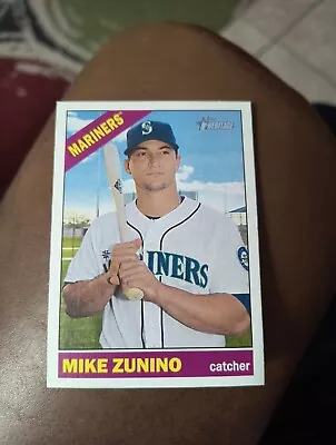 Mike Zunino 2015 Topps Heritage #319 Free Shipping  • $0.99